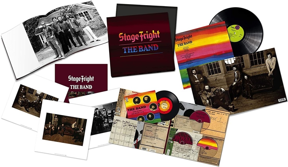 The Band - Stage Fright Boxset, 50th Anniversary Edition, Deluxe Edition, LP + 7" Single + 2 CDs + Blu-ray