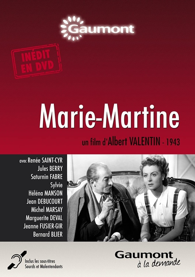 Marie-Martine (1943) Collection Gaumont à la demande