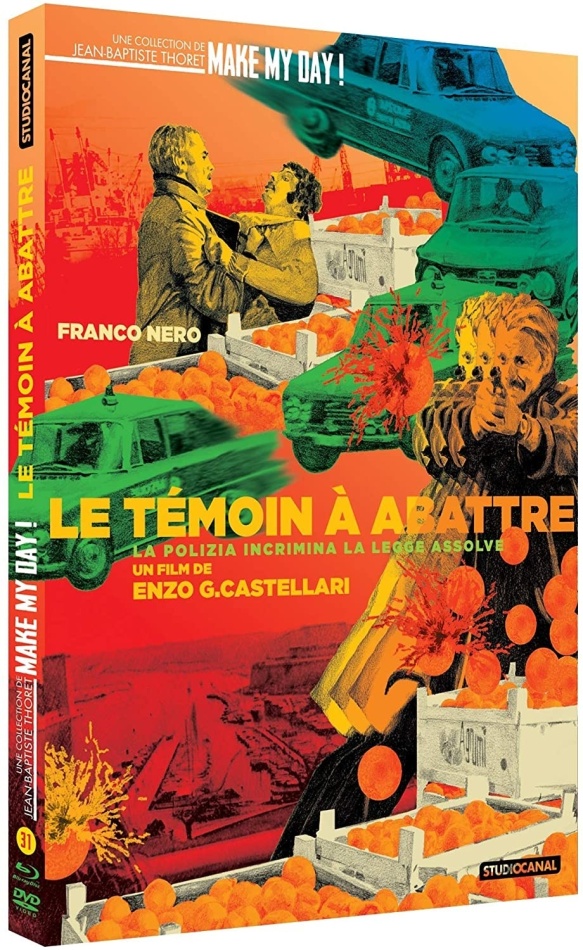 Le témoin à abattre (1973) Make My Day! Collection, Blu-ray + DVD