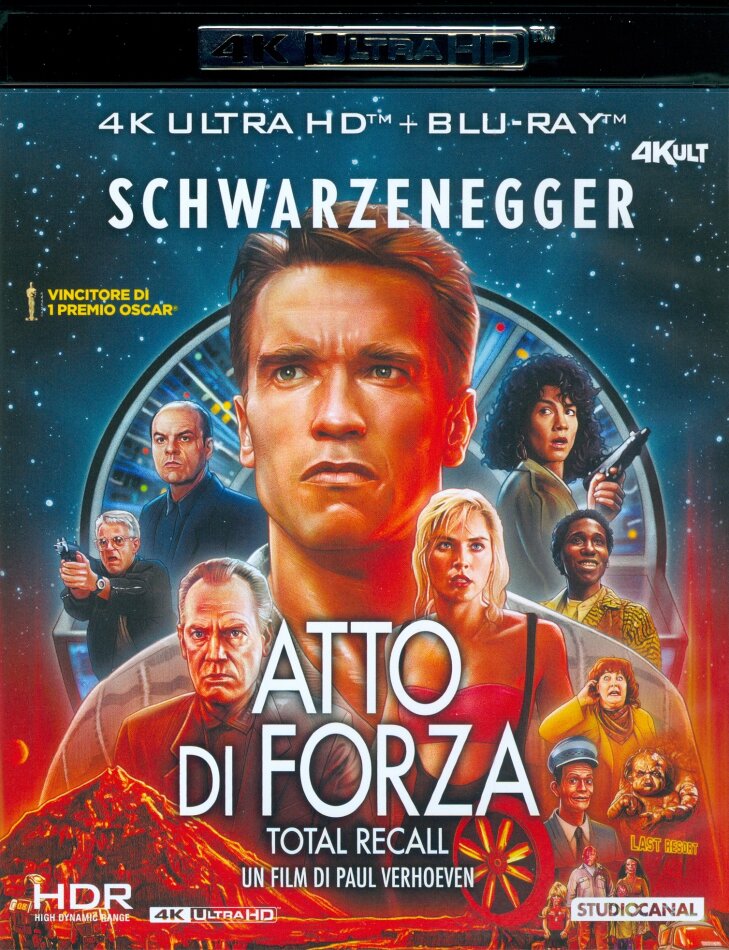 Atto di forza - Total Recall (1990) 4Kult, 4K Ultra HD + Blu-ray