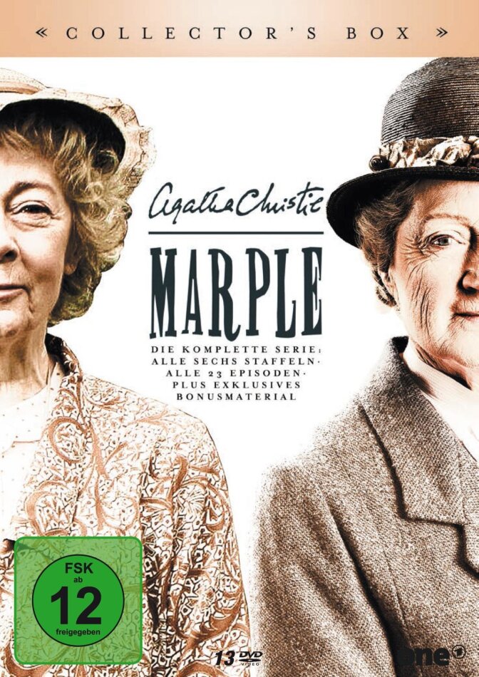 Agatha Christie: Marple - Die komplette Serie Collector's Box, 13 DVDs