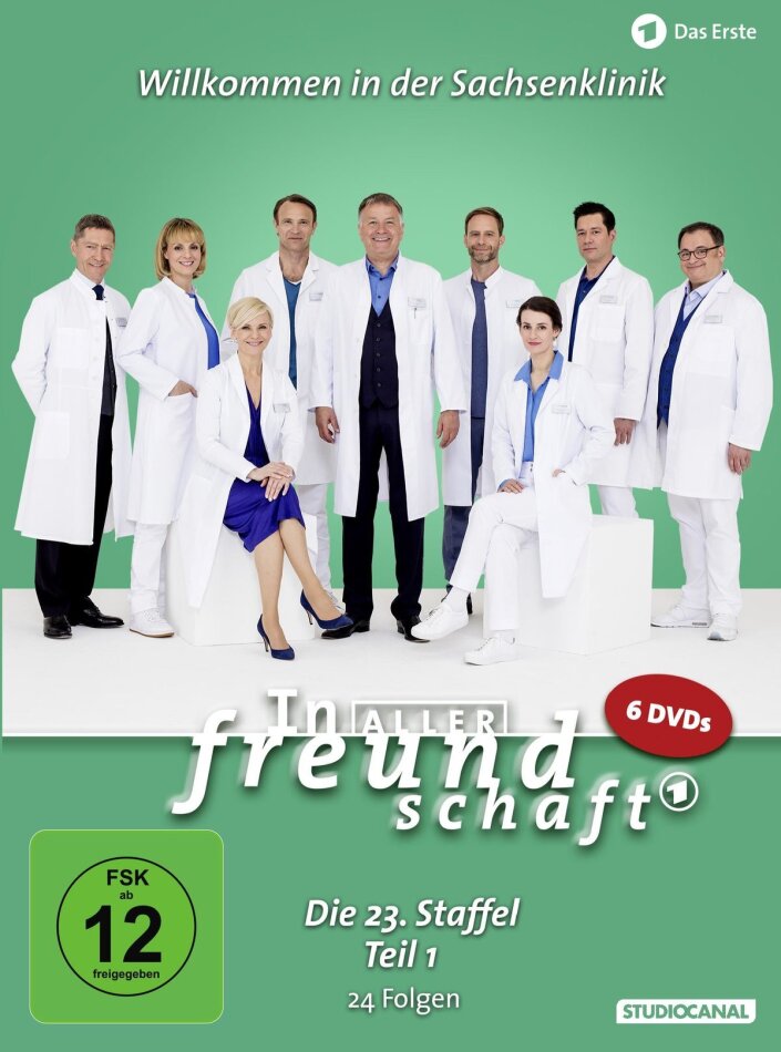 In aller Freundschaft - Staffel 23 - Teil 1 6 DVDs