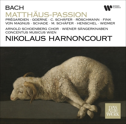 Concentus Musicus Wien, Johann Sebastian Bach (1685-1750) & Nikolaus Harnoncourt - Matth&auml;us-Passion (2021 Reissue, 3 CD)