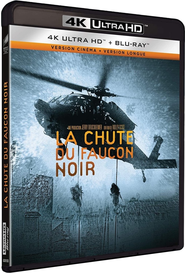 La chute du faucon noir (2001) Kinoversion, Langfassung, 4K Ultra HD + Blu-ray
