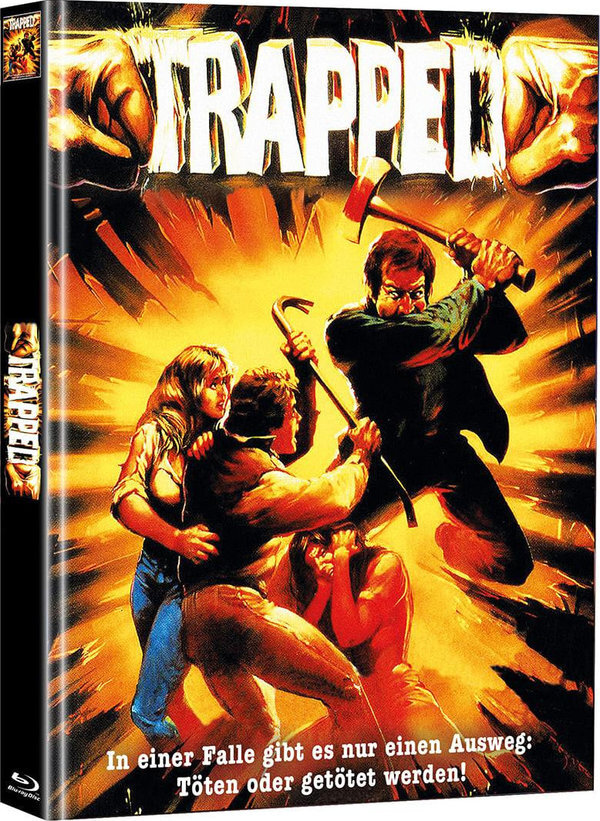 Trapped - Die tödliche Falle (1982) Cover A, Limited Edition, Mediabook, Blu-ray + DVD