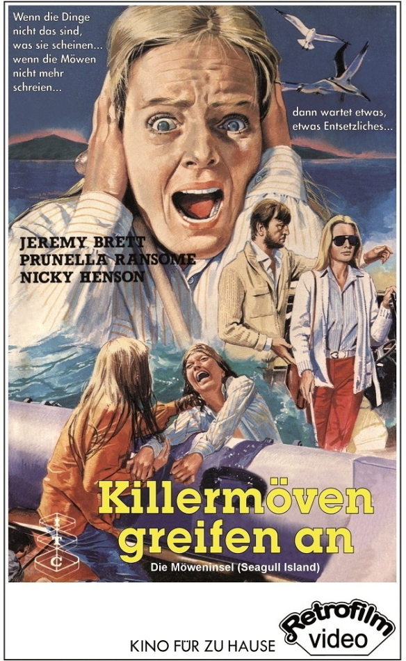 Killermöven greifen an - Die Möweninsel (1981) Grosse Hartbox, Cover B, Limited Edition, 2 DVDs