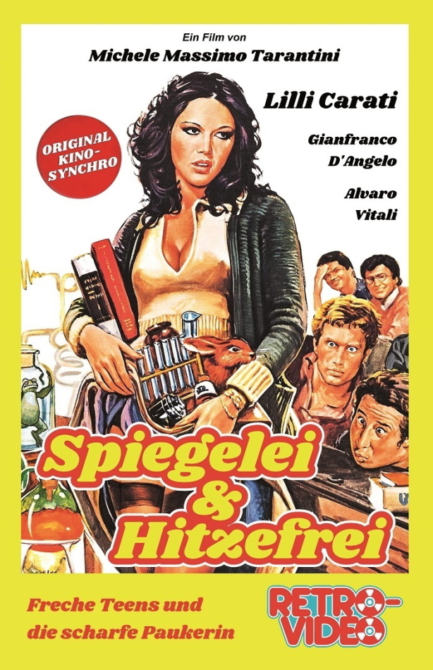Spiegelei & Hitzefrei - Freche Teens und die scharfe Paukerin (1976) Grosse Hartbox, Limited Edition