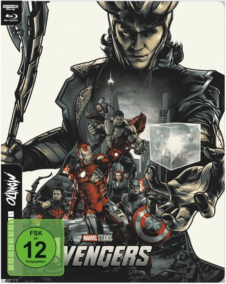 The Avengers (2012) Mondo, Limited Edition, Steelbook, 4K Ultra HD + Blu-ray