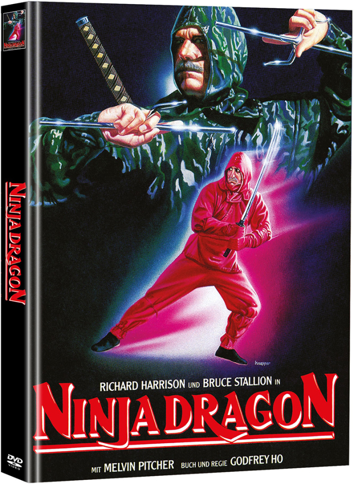 Ninja Dragon (1986) Cover A, Limited Edition, Mediabook, 2 DVDs