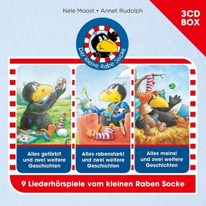 Der Kleine Rabe Socke - H&ouml;rspielbox Vol. 2 (3 CDs)