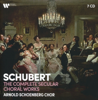 Arnold Sch&ouml;nberg Chor & Franz Schubert (1797-1828) - Complete Secular Choral Works (7 CD)