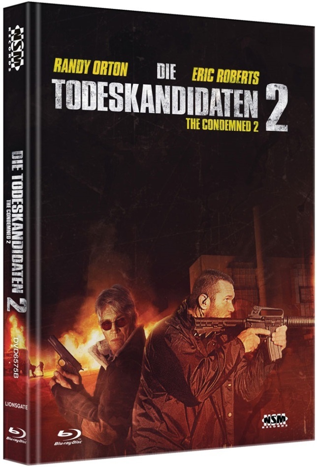Die Todeskandidaten 2 (2015) Cover B, Limited Edition, Mediabook, Blu-ray + DVD