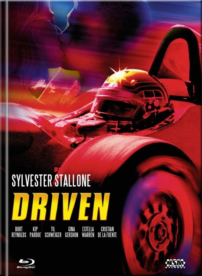 Driven (2001) Cover B, Limited Edition, Mediabook, Blu-ray + DVD
