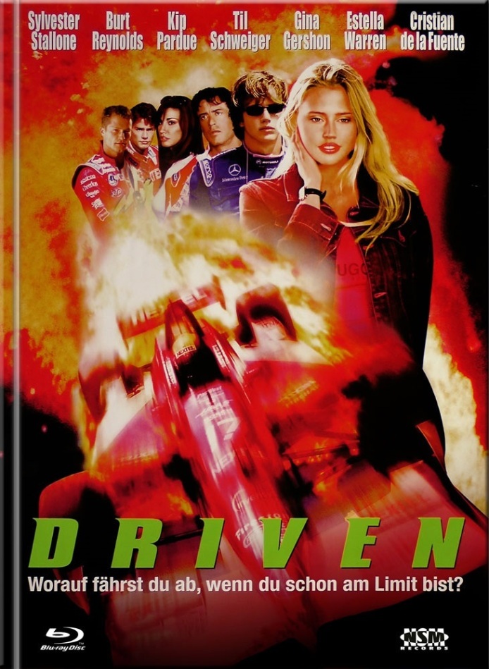 Driven (2001) Cover C, Limited Edition, Mediabook, Blu-ray + DVD