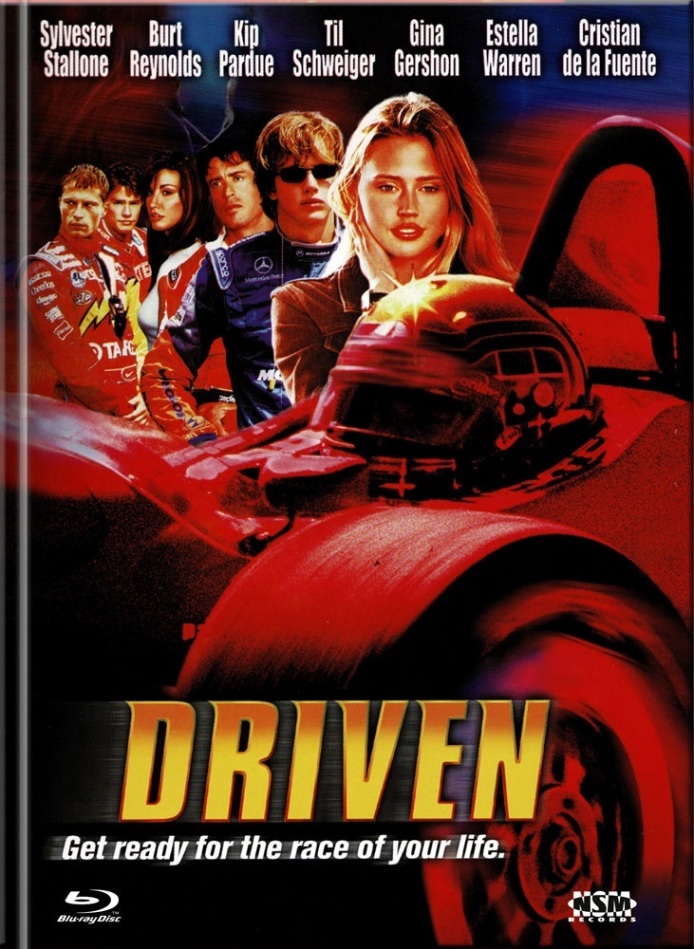 Driven (2001) Cover D, Limited Edition, Mediabook, Blu-ray + DVD