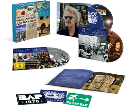 Niedeckens BAP - Alles Fliesst (Geburtstagsedition, Deluxe Edition, Limited Edition, 3 CDs + DVD)