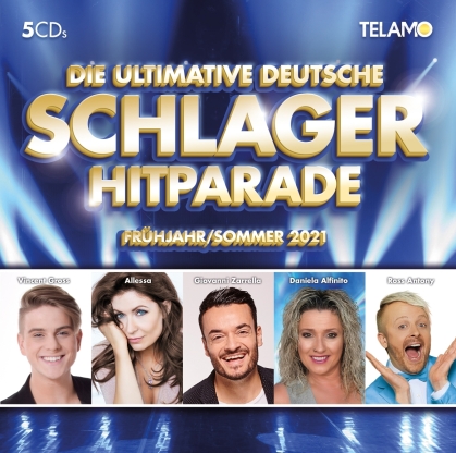 Die ultimative dt.Schlager Hitparade: Fr&uuml;hjahr/Sommer (5 CDs)