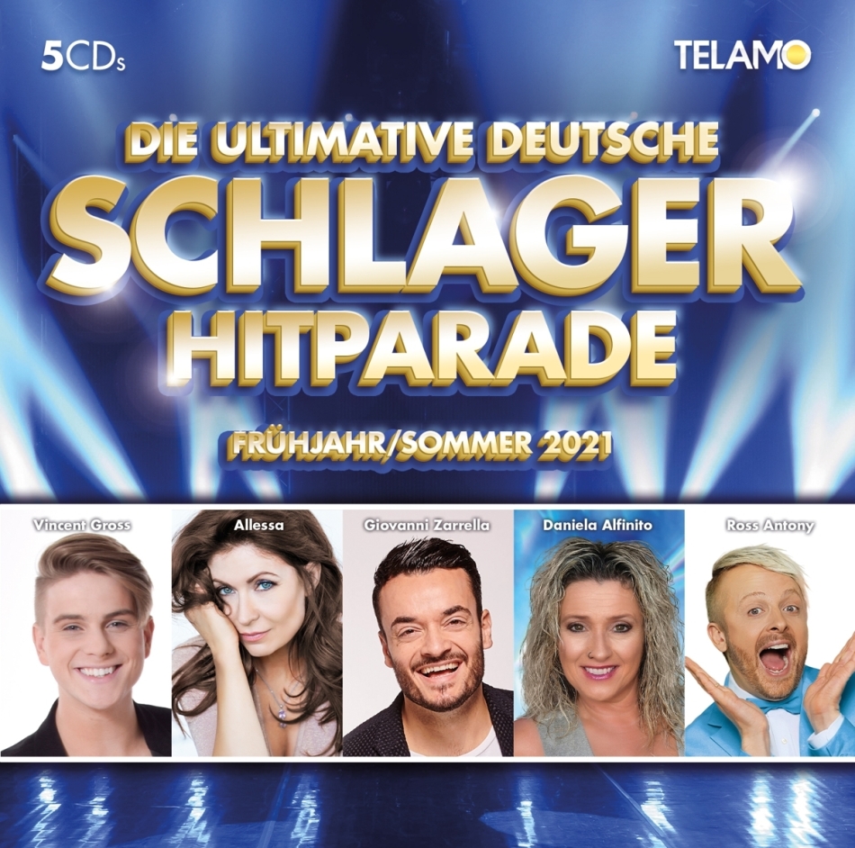 Die ultimative dt.Schlager Hitparade: Frühjahr/Sommer 5 CDs