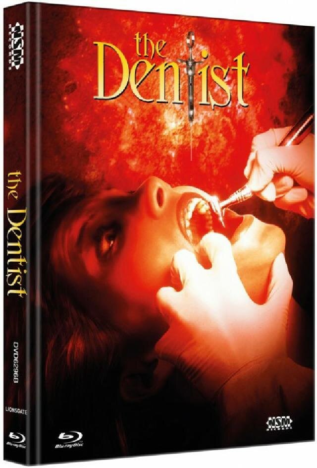 The Dentist (1996) Cover B, Limited Edition, Mediabook, Blu-ray + DVD
