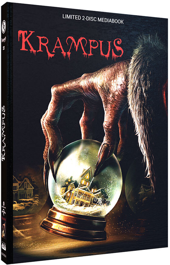 Krampus (2015) Cover A, Limited Cinestrange Extreme Edition, Mediabook, Blu-ray + DVD