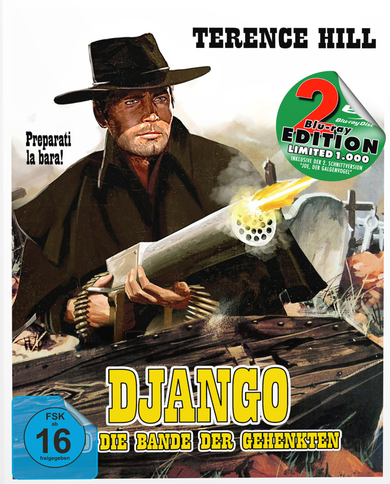Django und die Bande der Gehenkten (1968) Cover B, Limited Edition, Mediabook, 2 Blu-rays