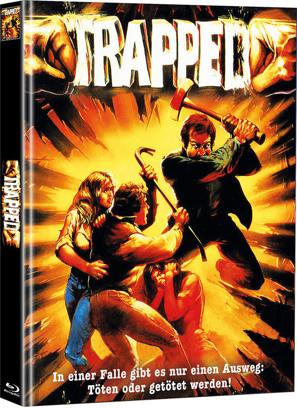 Trapped (1982) Cover A, Limited Edition, Mediabook, Blu-ray + DVD
