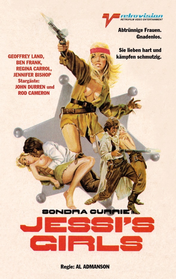 Jessi's Girls (1975) Cover D, Grosse Hartbox, Limited Edition, Blu-ray + DVD