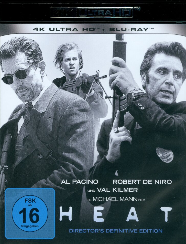 Heat (1995) Director's Definitive Edition, 4K Ultra HD + Blu-ray