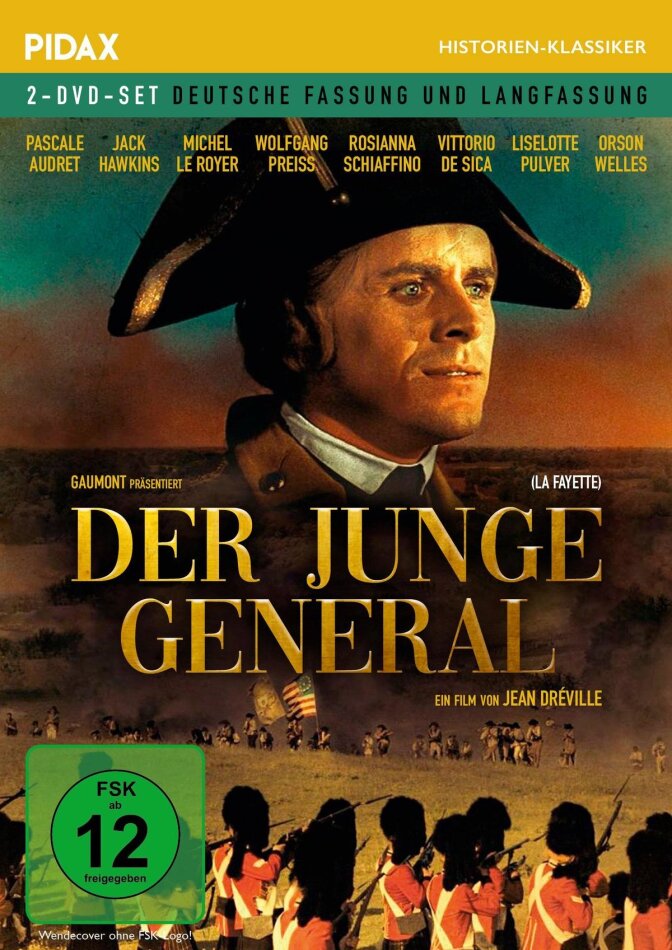 Der junge General (1961) Pidax Historien-Klassiker, Deutsche Fassung, Langfassung, 2 DVDs