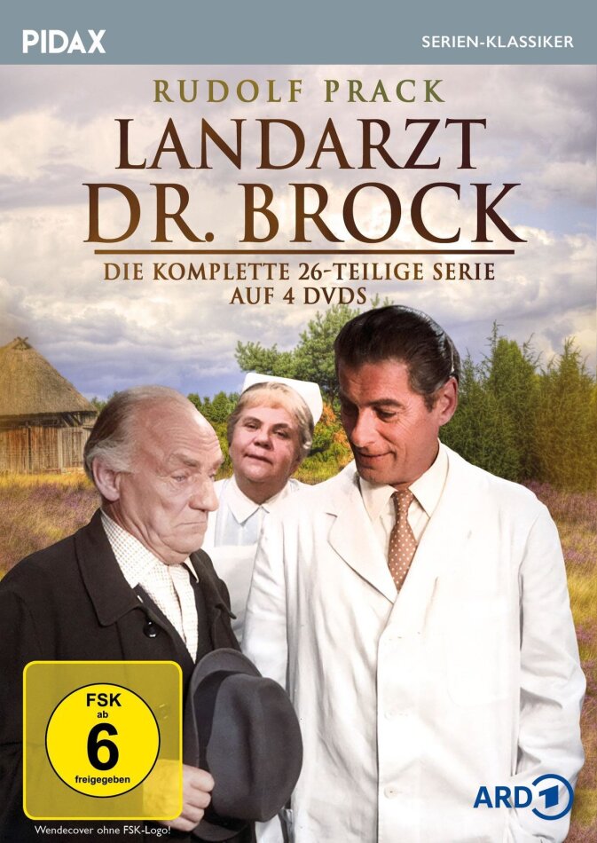Landarzt Dr. Brock - Die komplette 26-teilige Serie Pidax Serien-Klassiker, 4 DVDs
