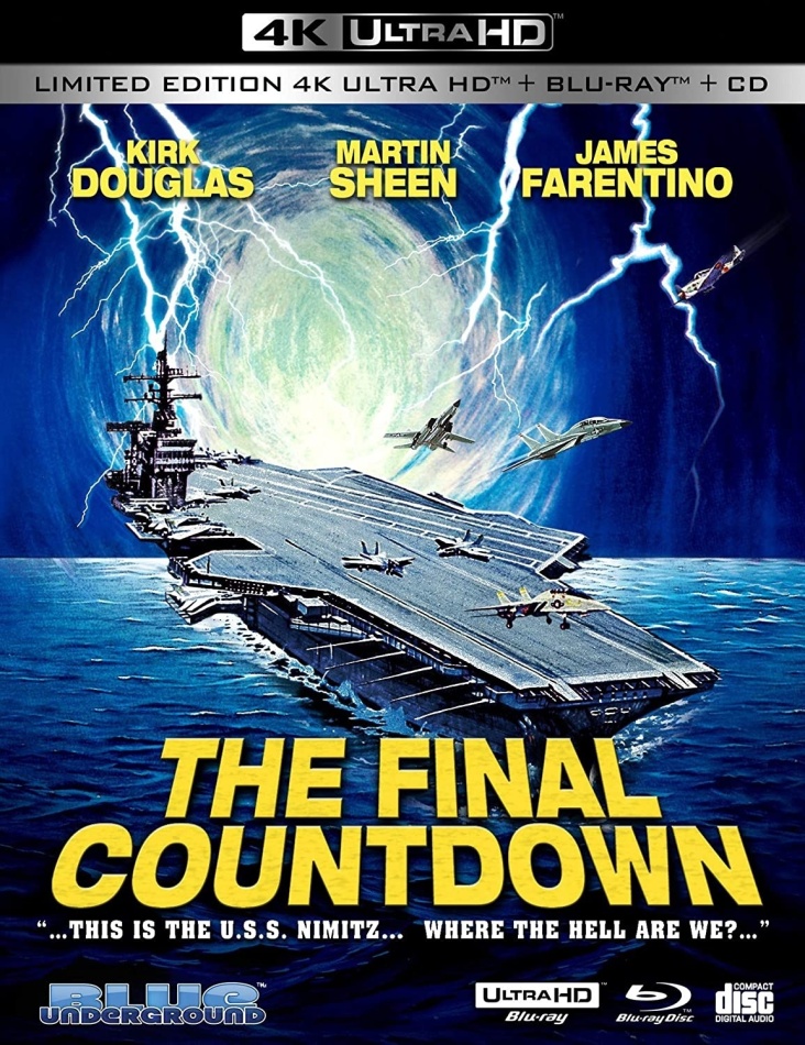 The Final Countdown (1980) Limited Edition, 4K Ultra HD + Blu-ray + CD