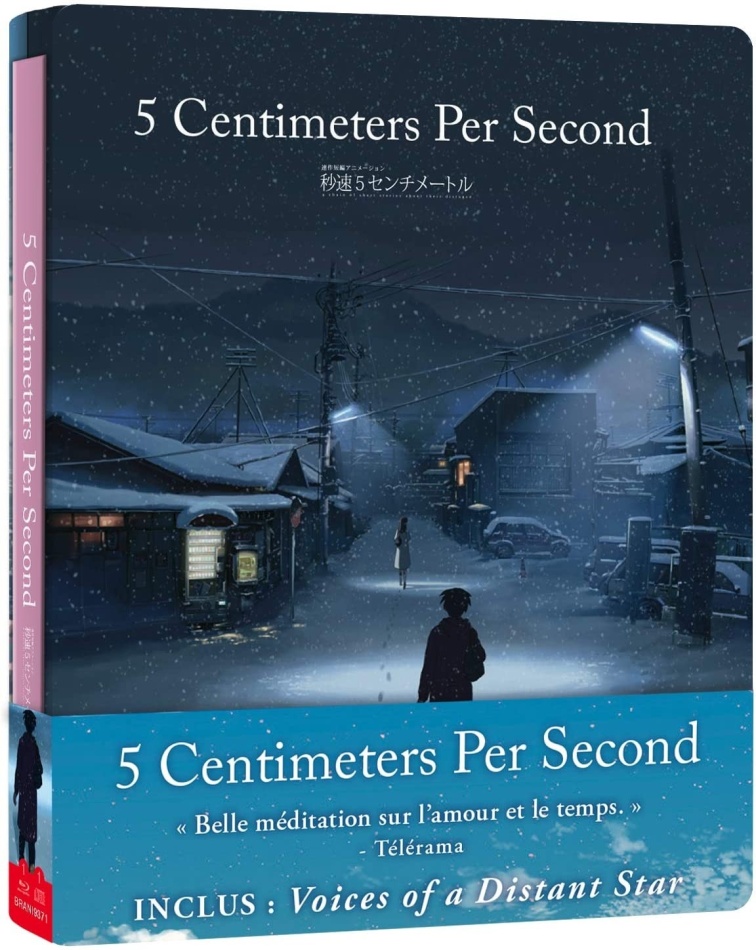 5 cm per second (2007) Limited Edition, Steelbook, Blu-ray + CD