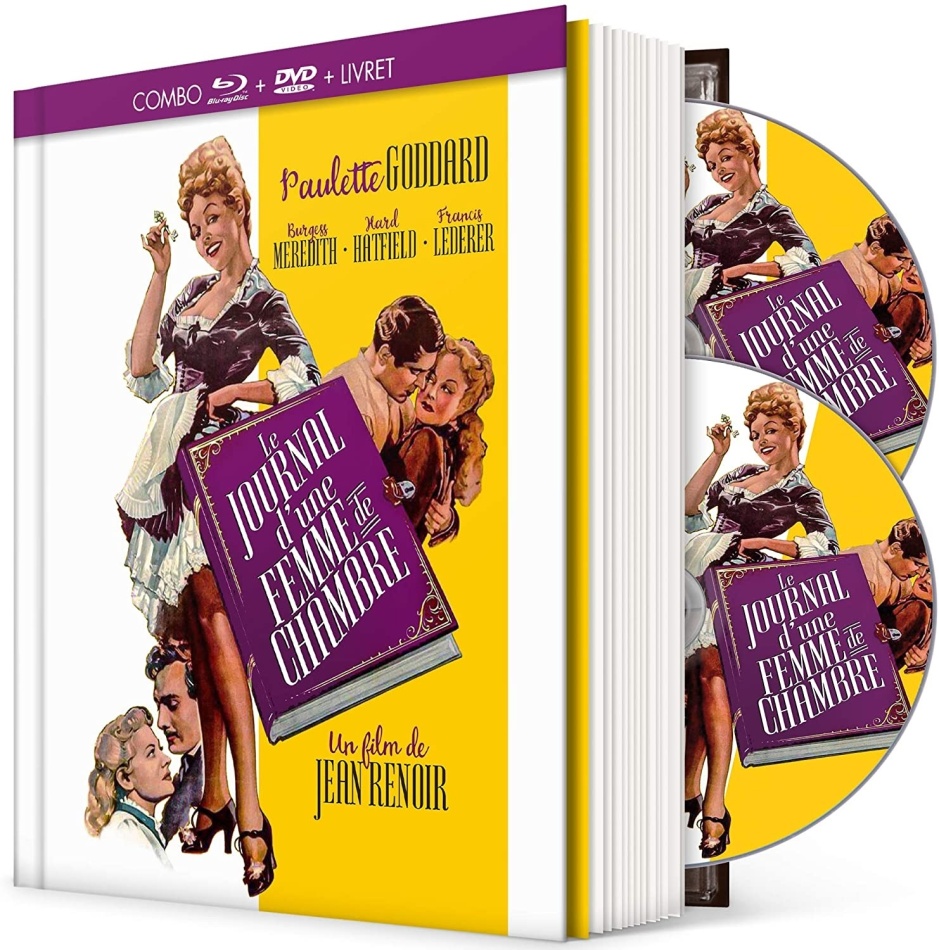 Le Journal d'une femme de chambre (1946) s/w, Collector's Edition, Mediabook, Blu-ray + DVD