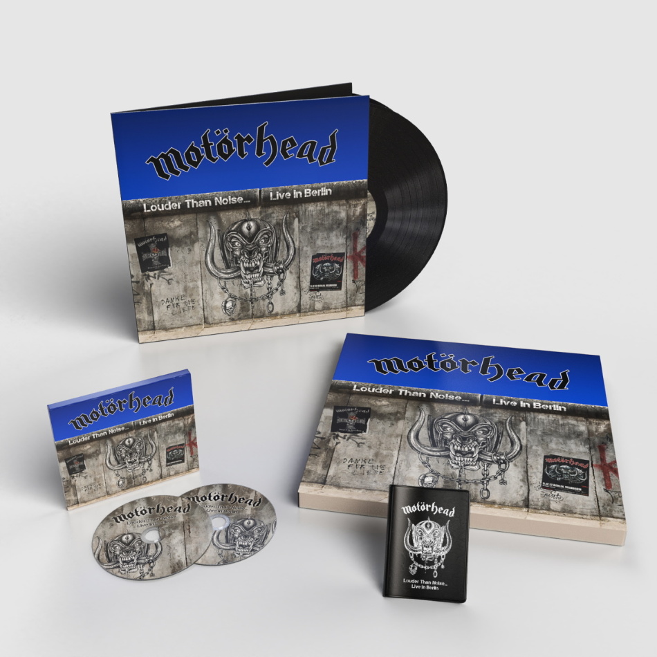 Motörhead - Louder Than Noise - Live in Berlin Limited, 2 LP + DVD + CD