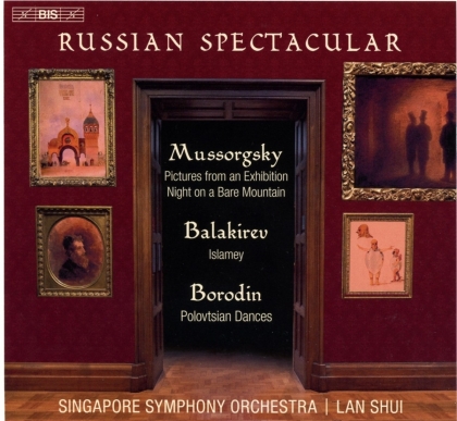 Singapore Symphony Chorus, Modest Mussorgsky (1839-1881), Mili Alexejewitsch Balakirew (1836-1910), Alexander Borodin (1833-1887), Lan Shui, &hellip; - Russian Spectacular (Hybrid SACD)