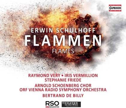 Raymond Very, Iris Vermillion, Stephanie Friede, Erwin Schulhoff (1894-1942), Bertrand de Billy, &hellip; - Flammen (2 CDs)