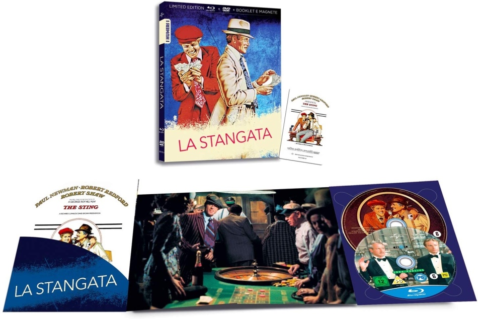 La Stangata (1973) I Numeri 1, Limited Edition, Blu-ray + DVD