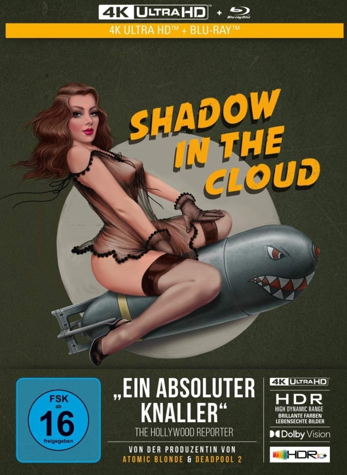Shadow in the Cloud (2020) Limited Collector's Edition, Mediabook, 4K Ultra HD + Blu-ray