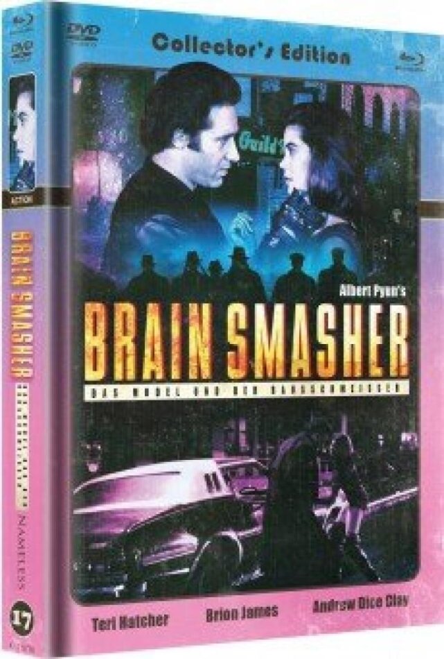 Brain Smasher (1993) Cover C, Collector's Edition, Limited Edition, Mediabook, Blu-ray + DVD