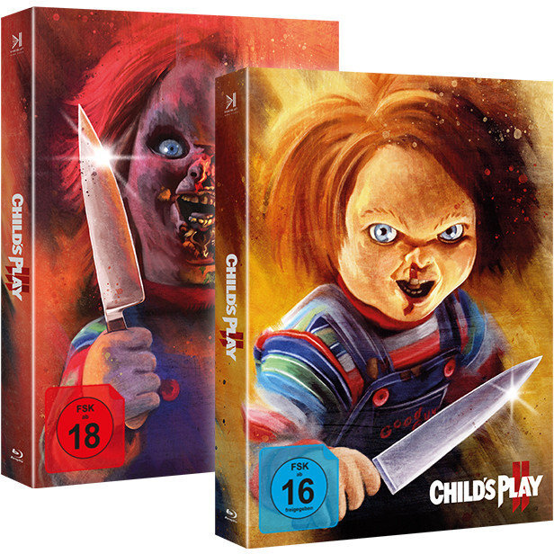 Chucky 2 & 3 Piece of Art Box, Limited Edition, 2 Blu-rays