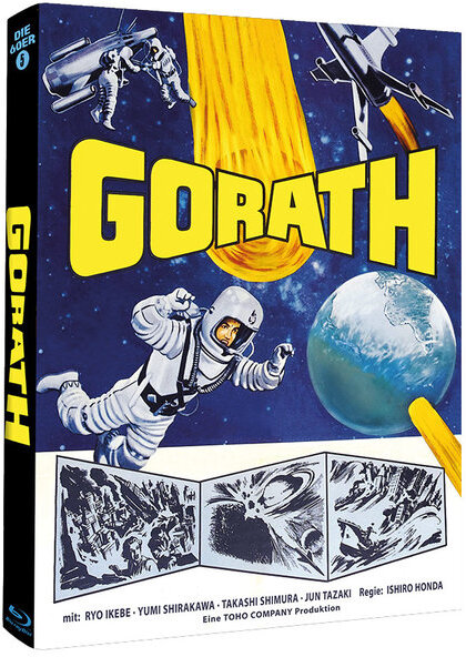 Gorath - Ufos zerstören die Erde (1962) Cover B, Limited Edition, Mediabook