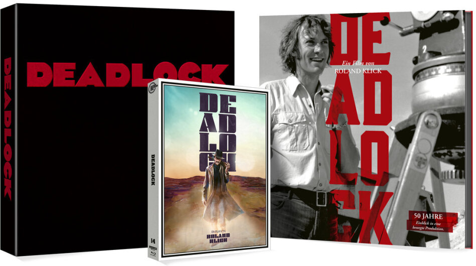 Deadlock (1970) Edition Deutsche Vita, Cover A, Limited Edition, 4K Ultra HD + Blu-ray