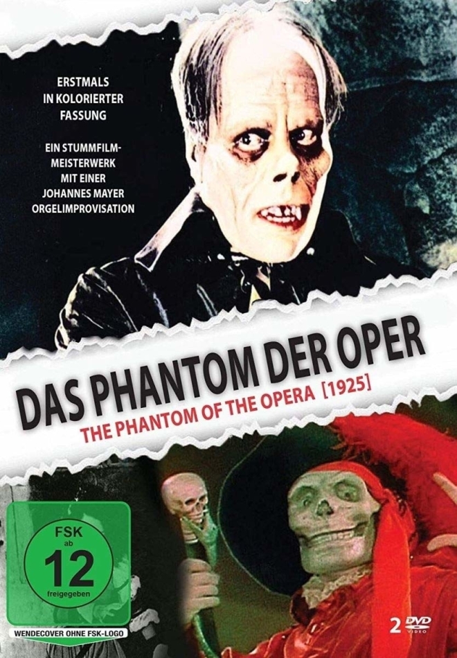 Das Phantom der Oper - In kolorierter Fassung (1925) 2 DVDs