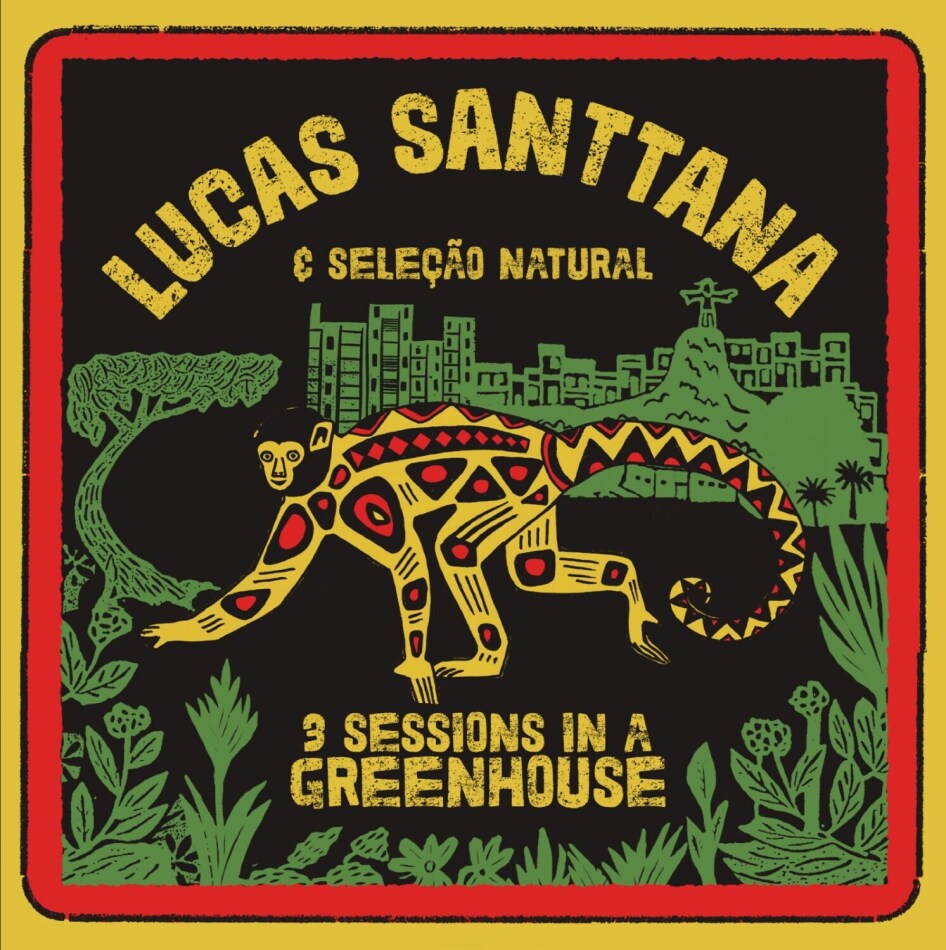 Lucas Santtana - 3 Sessions In A Greenhouse Red Vinyl, LP