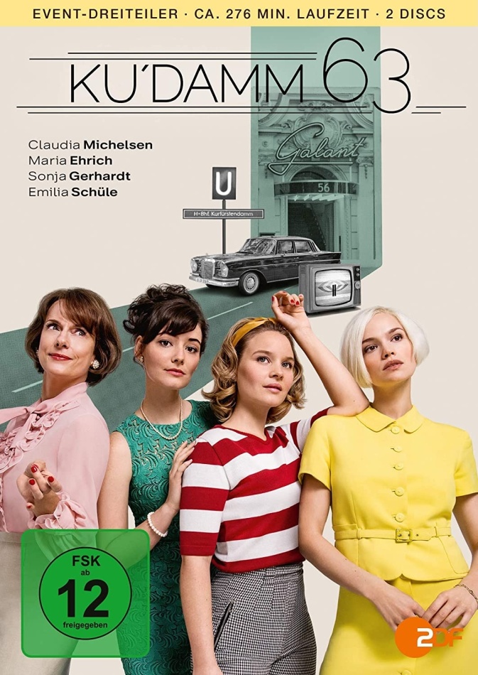 Ku'damm 63 - Mini-Serie 2 DVDs