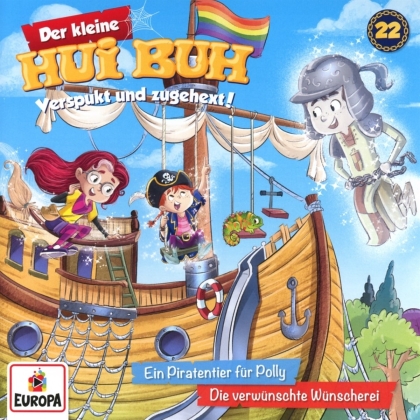 Der Kleine Hui Buh - 022/Ein Piratentier f&uuml;r Polly/Die verw&uuml;nschte W&uuml;ns