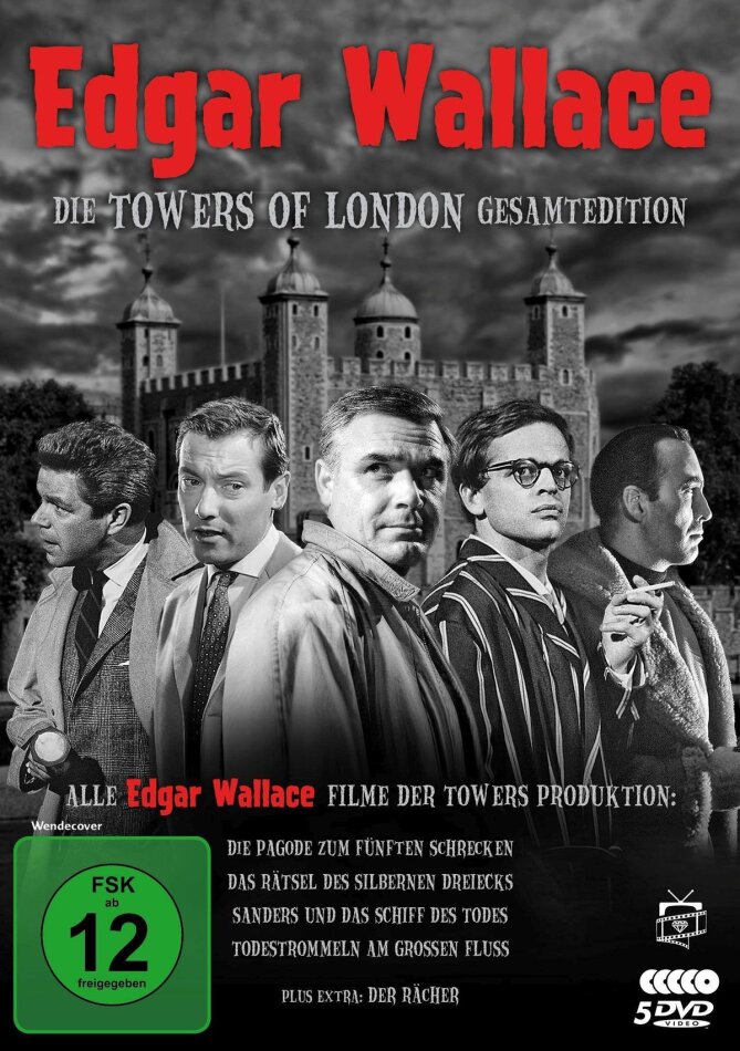 Die Towers of London Gesamtedition - Edgar Wallace 5 DVDs
