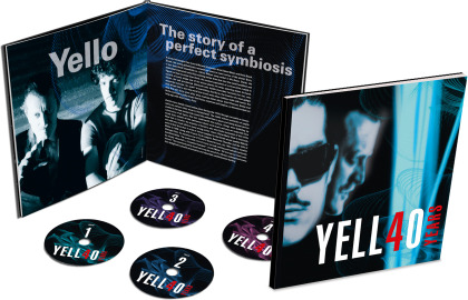 Yello - 40 Years (Limited Earbook, 4 CDs)
