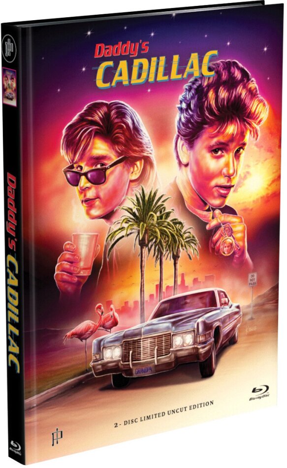 Daddy's Cadillac (1988) Cover A, Limited Edition, Mediabook, Uncut, Blu-ray + DVD
