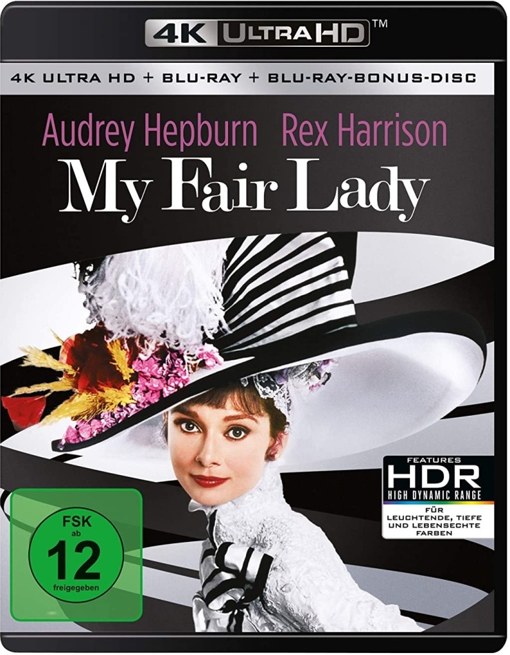 My Fair Lady (1964) Remastered, 4K Ultra HD + 2 Blu-rays